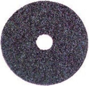 3M Scotch-Brite Vliesscheibe SC-DH mit Zentrierung für Winkelschleifer, Durchmesser: 125 mm, Breite: 22 mm, Farbe: Schwarz, Körnung: Medium - Bild 1