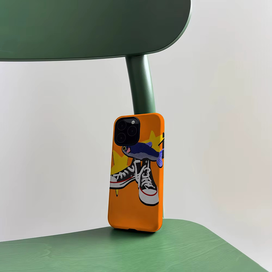 CaseLumi Matte Bumper MagSafe Schutzhülle für iPhone 17 16 15 14 13 Pro Max in Orange - Bild 4