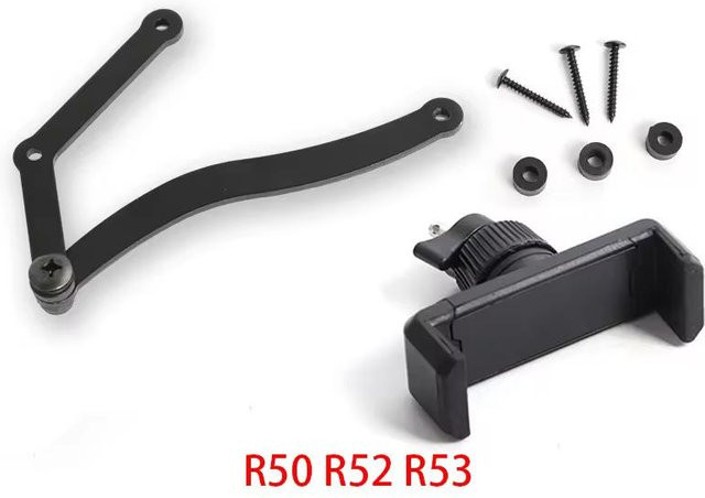 Handyhalterung für MINI Cooper Modelle R50 bis F60 in Schwarz - Bild 1