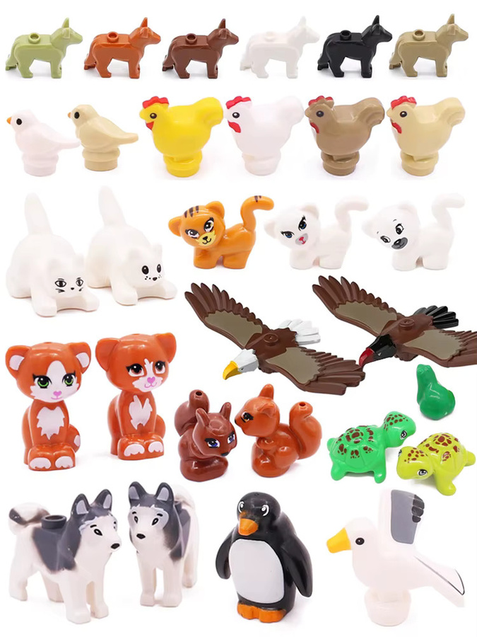 Marumine Tiere Bauernhof, Blöcke, 20-teiliges Set, Zubehör - Bild 3