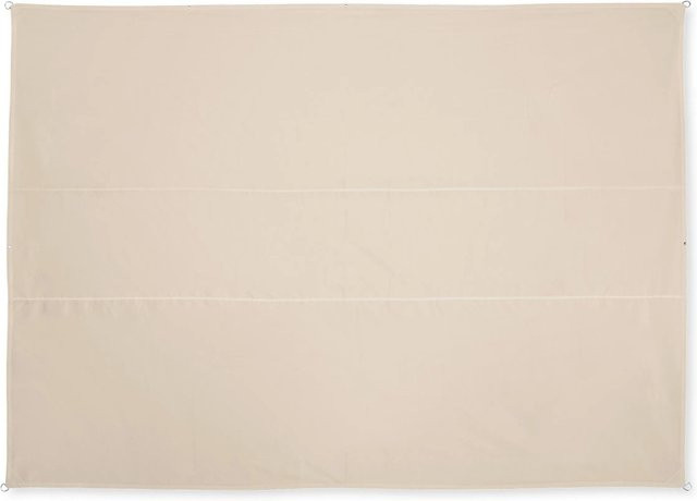 Relaxdays Sonnensegel aus Polyester in Beige mit UV-Schutz, rechteckig, B x T: 4,5 m x 3,5 m - Bild 1