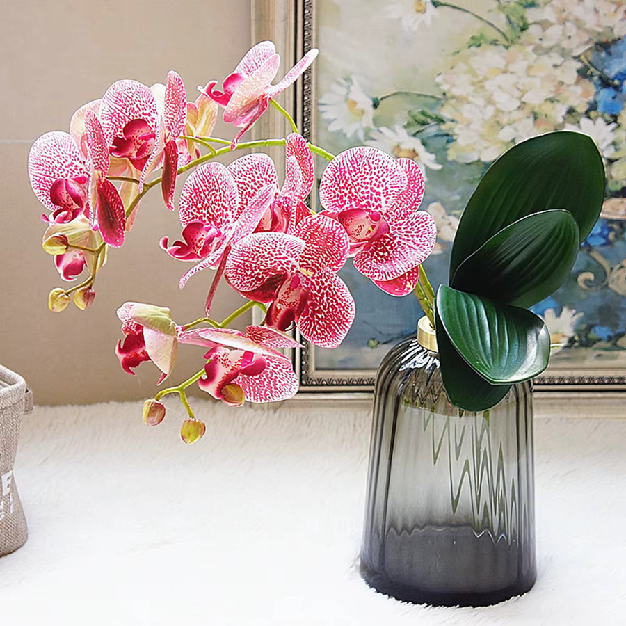 HUALIANQI Schmetterlingsorchidee als künstliche Blume in Pink für deine Heimdekoration - Bild 4