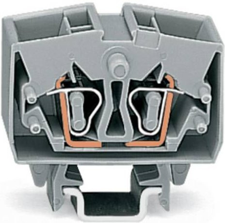 WAGO 264-726 Durchgangsklemme 10mm Zugfeder Orange 100 Stück - Bild 1
