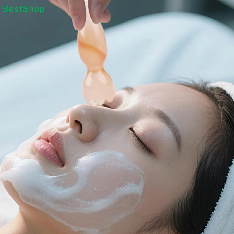 HNKMP Augenmassager Gua Sha aus Harz, Lotusblütenform, für Augen & Gesicht - Bild 2