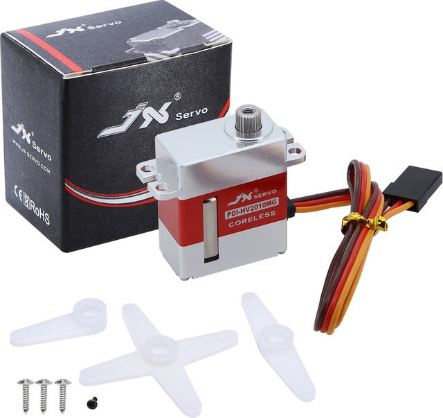 JX Servo PDI-HV2010MG Digital Mini Servo, Metall, CE-gekennzeichnet - Bild 1