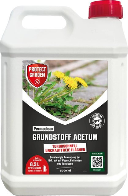 Protect Garden Permaclean Grundstoff Acetum Unkrautvernichter Spray 5 l - Bild 1