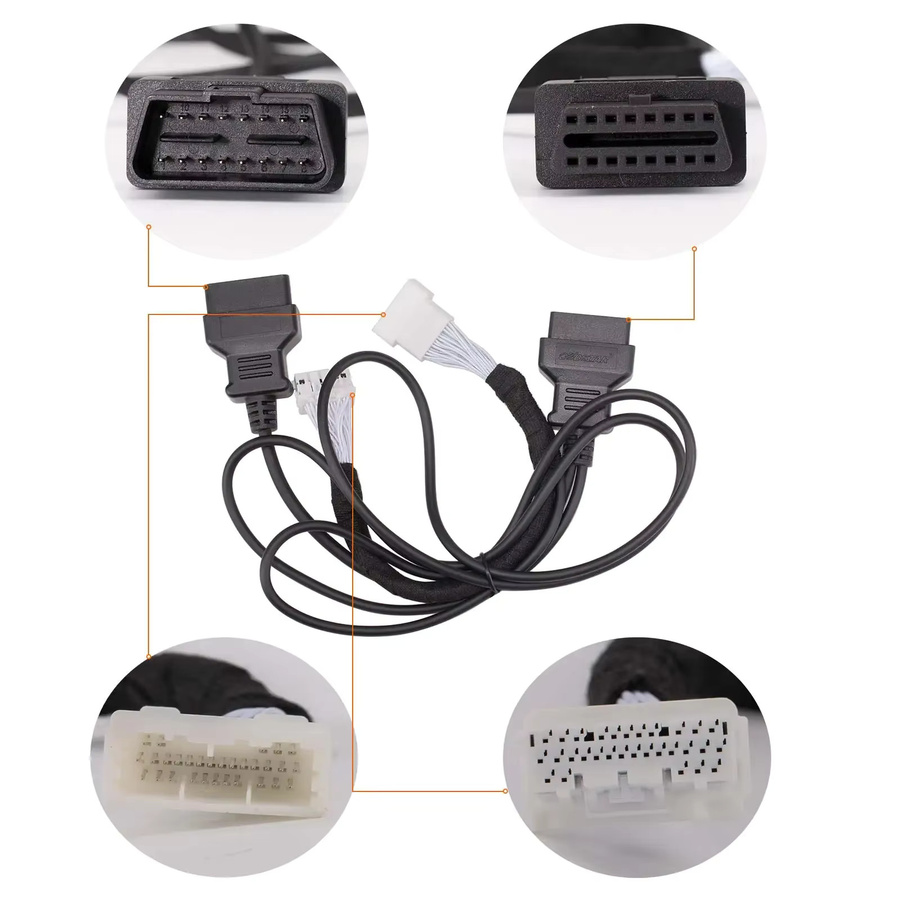 OBDSTAR FP-30 Kabel für Toyota 30-PIN Näherungsschlüssel Programmierung bei Alle-Schlüssel-Verloren, Schwarz, passend für X300 DP Plus, G3 und X300 Pro4 - Bild 2