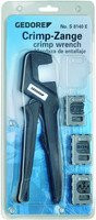 Gedore Crimp-Zangen-Set ELECTRONIC S 8140 E, 4-teilig - Bild 1