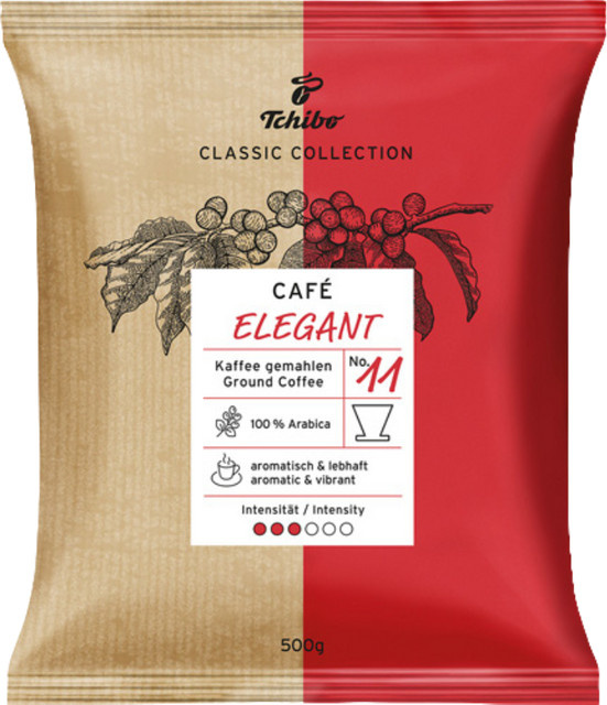 Tchibo Classic Café Elegant, gemahlen, 500 g - Bild 1