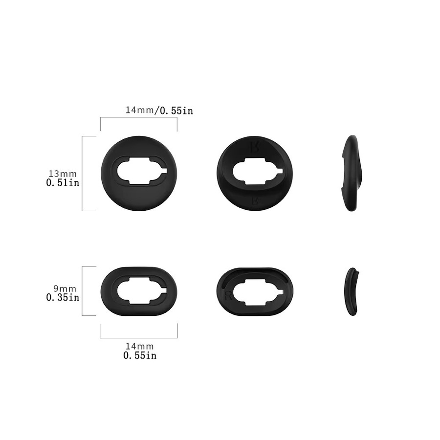 Silikon-Schutzhülle für Samsung Galaxy Buds Live R180 mit Ohrpads und Ohrstöpseln - Bild 1