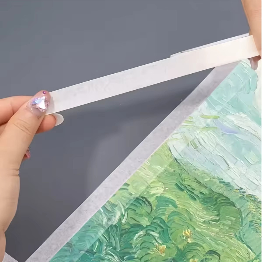 Weiße beschreibbare Abdeckbänder aus Papier für Gemälde und DIY-Projekte - Bild 3
