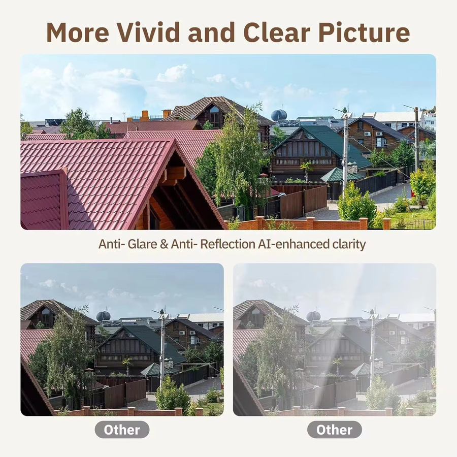 Lenovo Mini-Fensterkamera mit 3MP Auflösung und 2,4/5GHz WLAN für Vollfarb-Nachtsicht - Bild 4