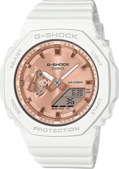 Casio G-Shock Classic Armbanduhr, Analog-Digital, Quarz, Kunststoff, 43 mm, Damen - Bild 1