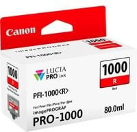 Canon PFI-1000R Original Tintenbehälter Rot für imagePROGRAF PRO-1000 - Bild 1