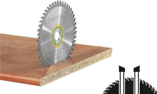 Festool Feinzahn-Kreissägeblatt für Holz, Farbe: Silber, Durchmesser: 190 mm, Bohrung: 30 mm, Dicke: 2,8 mm, Zähneanzahl: 48 - Bild 1