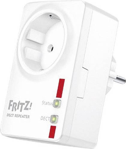 AVM FRITZ!DECT Repeater 100 DECT Repeater mit integrierter Steckdose in Weiß - Bild 1
