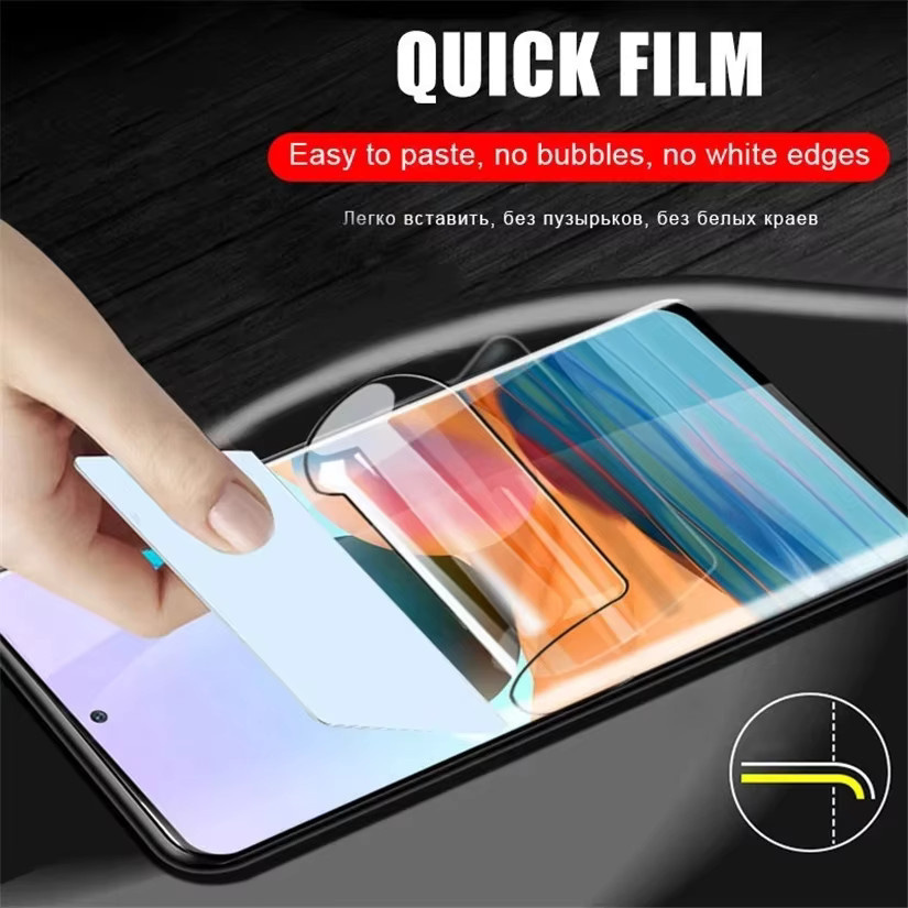 5er Pack Hydrogel Display Schutzfolie für Motorola Moto G53 5G G84 G54 G34 G14 G73 G23 G13 G20 G30 G100 transparent - Bild 4