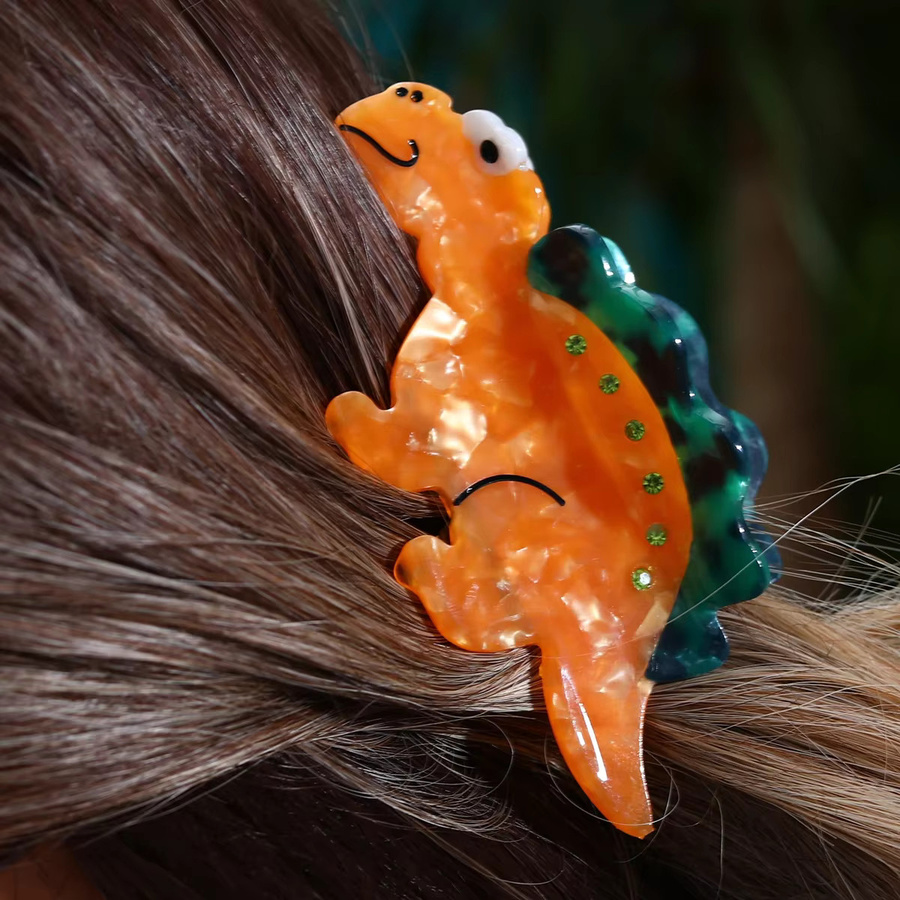 Haarspange Dinosaurier, Acetat, Damen - Bild 3