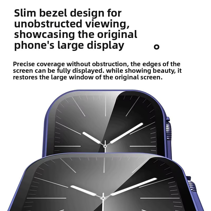 Apple Uhrenzubehör Glas + Hülle für Apple Watch, Silber - Bild 2