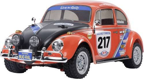 Tamiya MF-01X VW Beetle Rallye RC Modellauto 1:10 Elektro Straßenmodell mit Allradantrieb (4WD) - Bild 1