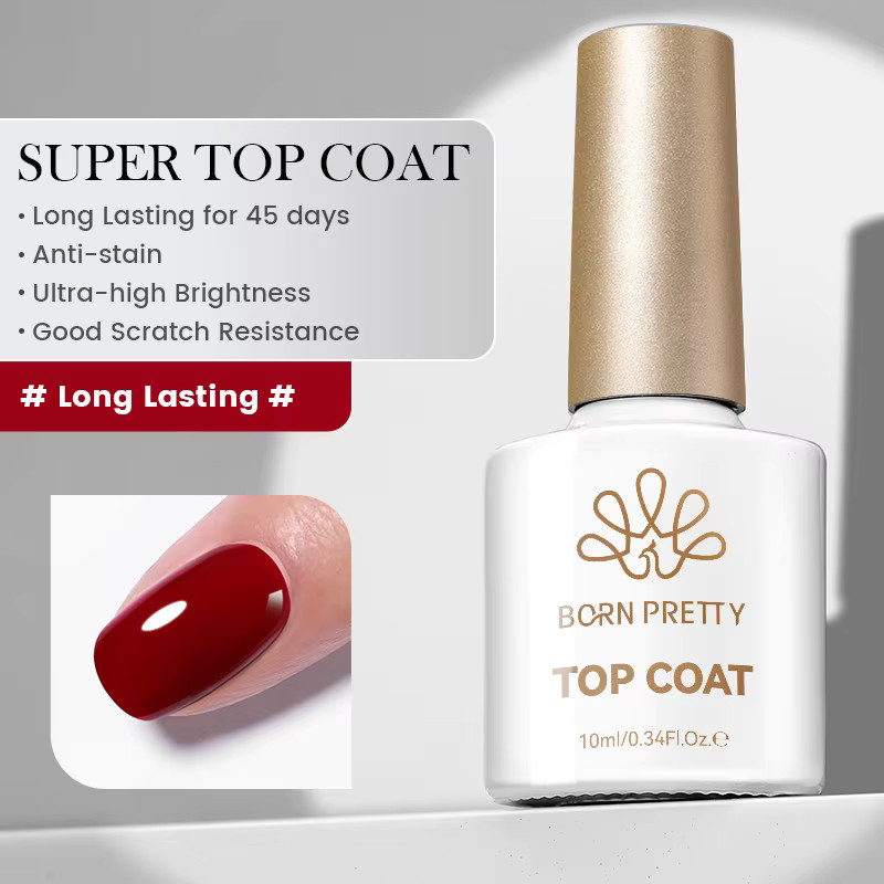 BORN PRETTY Matt Top Coat Base Gel Set, 10 ml - Bild 1