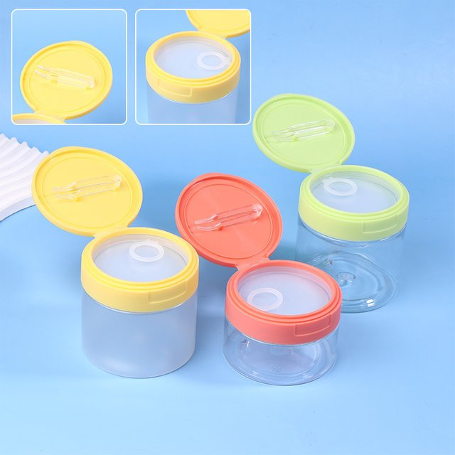 HNKMP Make-up-Entferner-Glas mit Pinzette, transparent, 200–350 ml - Bild 1