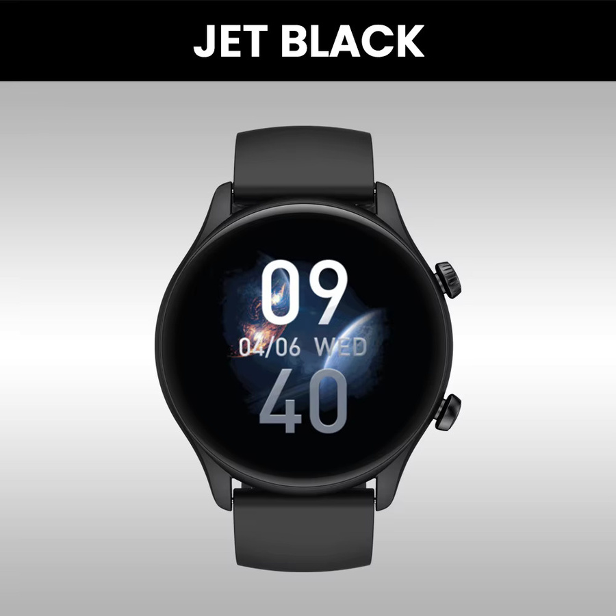Zeblaze Smartwatch, Schwarz, Silikon, Unisex, 44 mm - Bild 7