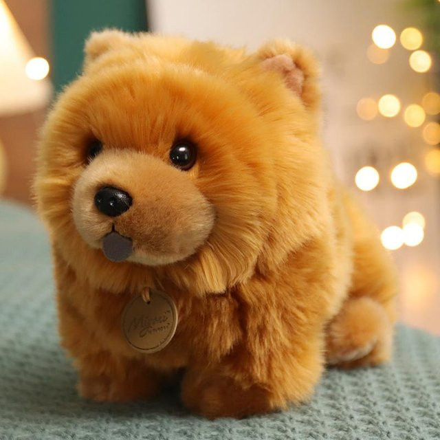 Binchi Keji Travel Chow Chow Plüsch Spielzeug, orange, ab 12 Jahre - Bild 1