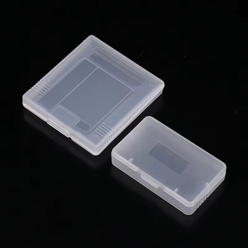 5er-Set JETTING Staubdichte Kunststoff-Schutzboxen für Gameboy Advance GBA und Gameboy Color GBC in Transparent - Bild 2