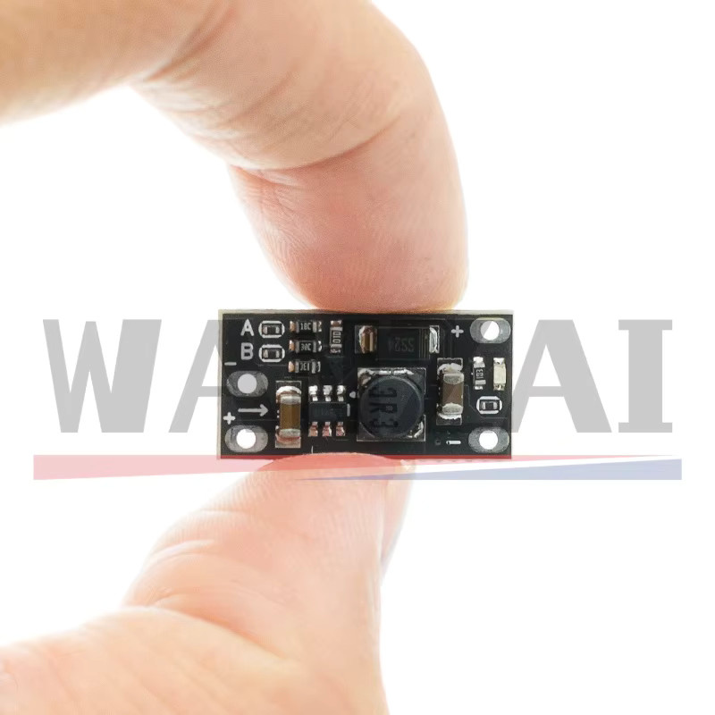 10er Set AITEWIN ROBOT Multi-Funktions Mini Boost Modul Step Up Board mit LED Anzeige in Schwarz für DIY Elektronik 5V/8V/9V/12V 1,5A - Bild 3