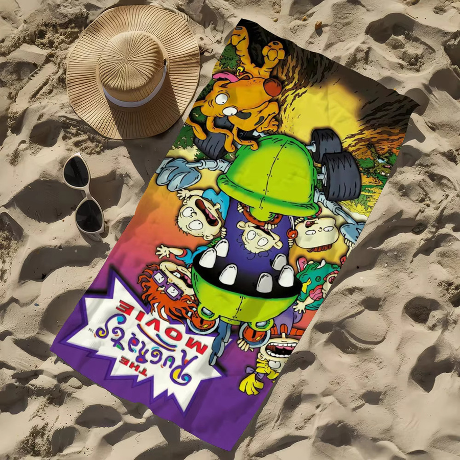 RUGRATS Cartoon Strandtuch schnelltrocknend und weich - Bild 4