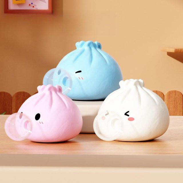 Knödel Squishies Blasenbläser Spielzeug, mit Dampfgarer, dehnbares Fidget Sensorik - Bild 1
