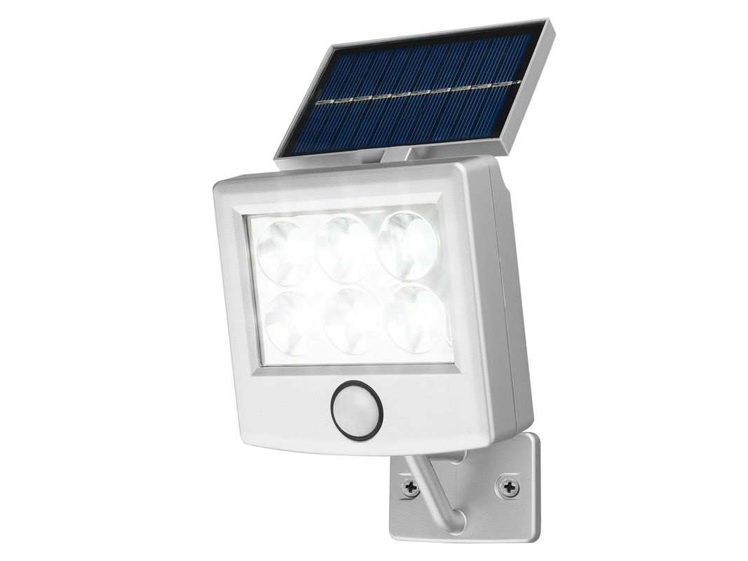 LIVARNO LED Solar Außenstrahler mit Bewegungsmelder und integriertem Solarpanel, IP44, Wandmontage - Bild 2