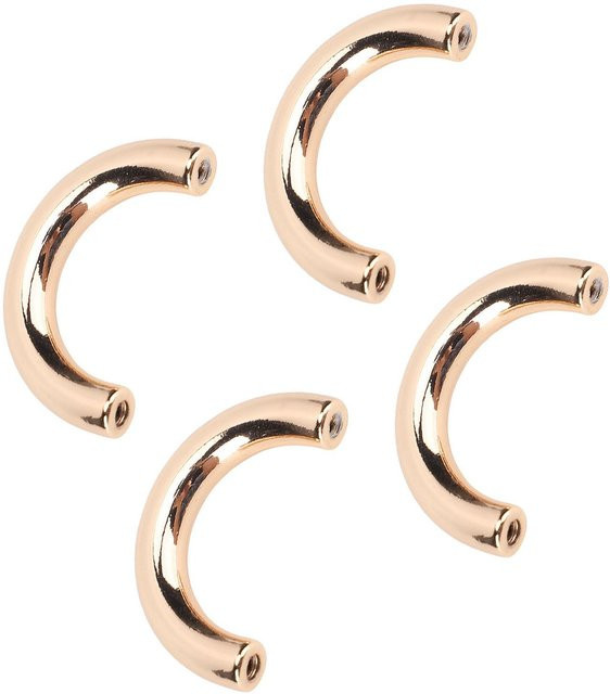 20er Set ZuiyouBeauty1 Handtaschenaufhängung Bogenbrücke in Gold aus Zinklegierung mit Schrauben, Maße: 19,5 x 1,4 x 0,55 cm - Bild 1