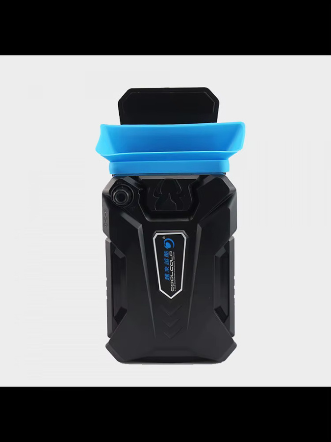 COOLCOLD K27 Tragbarer Notebook-Laptop-Kühler mit USB-Vakuum-Lüfter in Schwarz - Bild 3