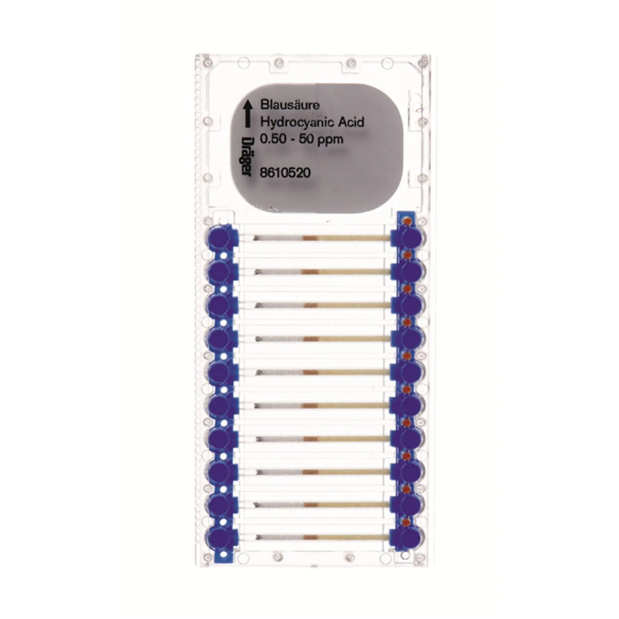 Dräger Microtubes für Blausäure 0.5 50 Ppm transparent - Bild 2