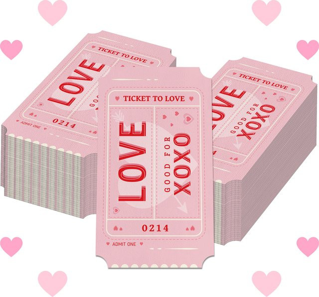Valentinstag Servietten mit Umarmung und Kuss Motiv in Pink für Tischdekoration und Hochzeiten aus Papier - Bild 1