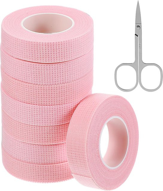 HUAZDS Wimpernband, rosa, 8 Rollen, 9 m - Bild 1