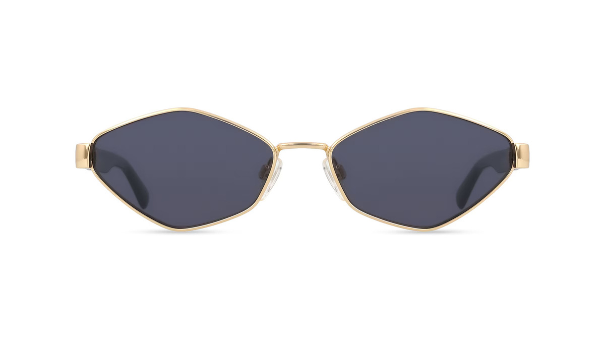 Love Moschino MOL101/S Sonnenbrille Vollrand, Eckig, Metall, pink, Damen - Bild 1