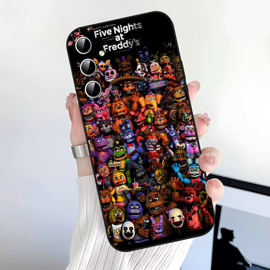Handyhülle Five Nights At Freddys Soft Cover für Samsung Galaxy S21 S22 S23 S24 S25 S26 Ultra FE Plus 5G A52 Multicolor - Bild 2