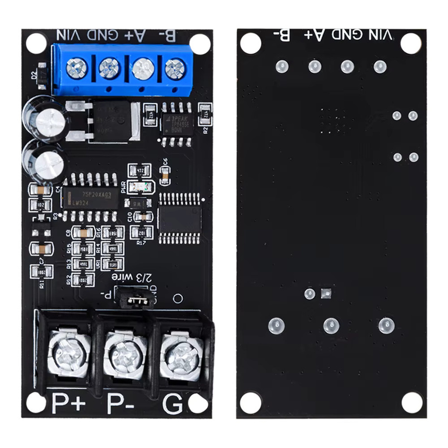 Baishundianzi PT100 Platin-Thermistor RTD Temperatursensor mit RS485 Modbus RTU Sender in Schwarz - Bild 4