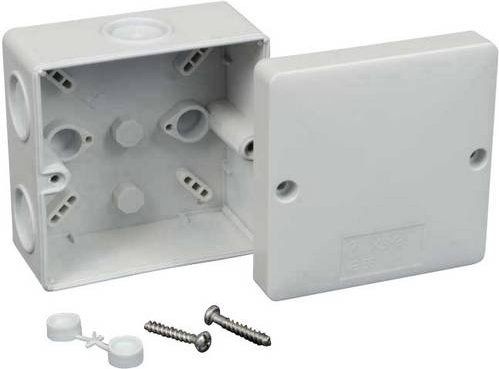 KOPOS KSK 100 KA Abzweigdose halogenfrei in Weiß, B/T/H: 10,1 x 10,1 x 6,3 cm - Bild 1