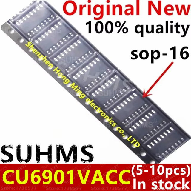 5 bis 10 Stück CU6901 CU6901VACC SOP-16 integrierte Schaltung in Schwarz - Bild 1