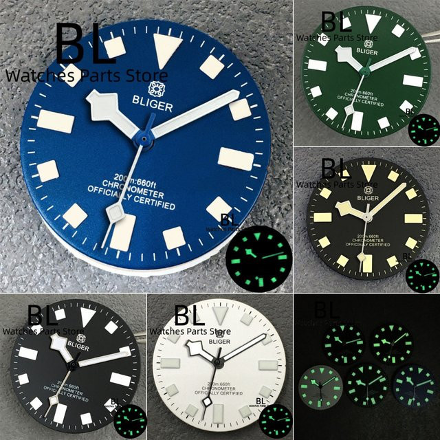BLIGER Zifferblatt, mechanisch, 29 mm, Unisex - Bild 1