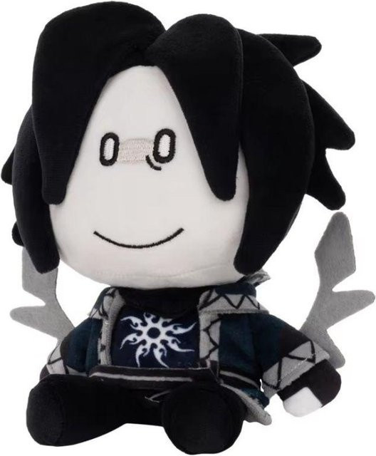 Discover Intime Verlassene Zwei Mal Plüschpuppe, Schwarz, 19cm - Bild 1