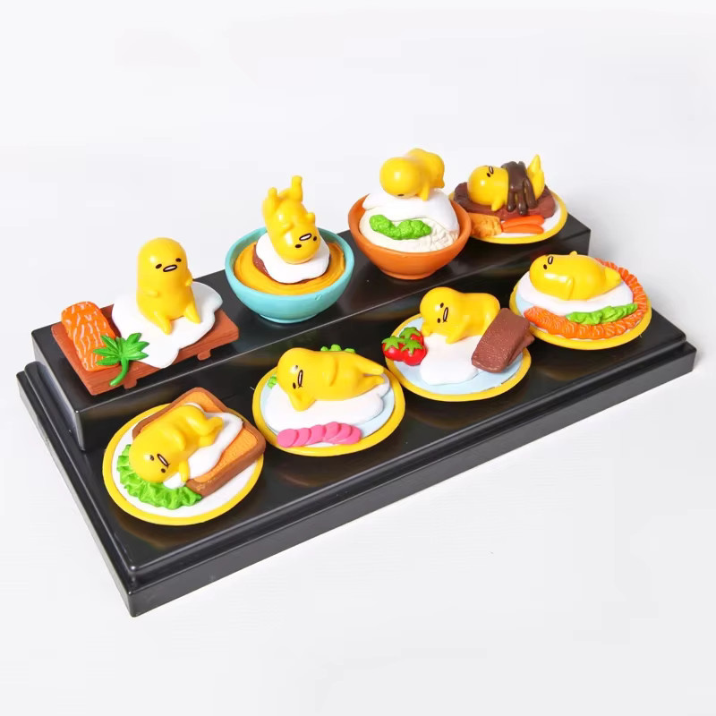 Bandai Gudetama Anime Miniatur Figuren, Bunt / Mehrfarbig - Bild 2