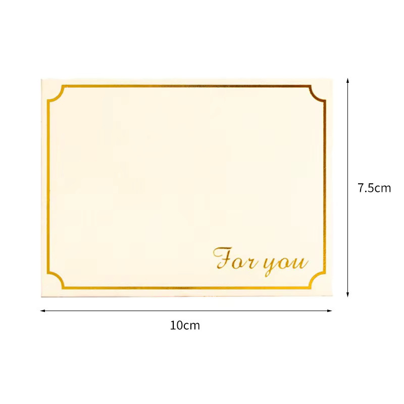 ZYF Karten-Aufbewahrungsumschläge aus hochwertigem Papier in Beige für Hochzeiten, Partys und Einladungen - Bild 3
