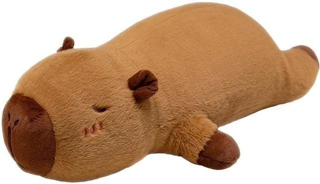 Kidsly Capybara-Plüschtier, Plüschpuppe, 60cm, ab 14 Jahren - Bild 1