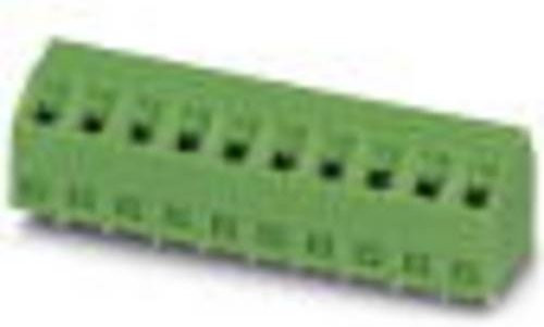 Phoenix Contact 1751219 Schraubklemmblock 1mm² Polzahl 14, Grün, 50 Stück - Bild 1