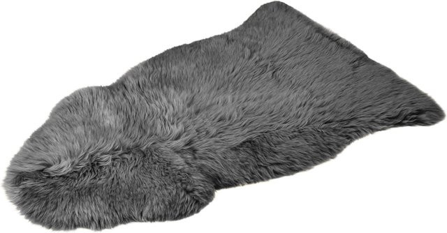 KARAT Schaffell Audrey Premium Lammfell aus Schafwolle in Charcoal Grey - Bild 1